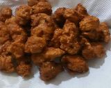 A picture of step 4 of Chicken pakode.