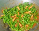 Foto langkah ke 5 dari resep Sambal Buncis Udang Rebon.