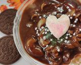 A picture of step 6 of Chocolaty pasta.