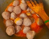 Foto langkah ke 3 dari resep Garo rica Bakso sapi.