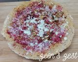 A picture of step 3 of Sumac and Cheese Rotis.