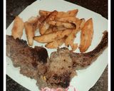 Foto del paso 4 de la receta Chuletas de cerdo con patatas al pimentón