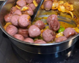 Foto del paso 5 de la receta: Curry rojo de albóndigas