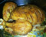A picture of step 2 of Chicken dum pukht.