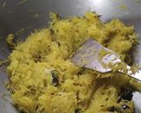 A picture of step 4 of Green Papaya Sabzi.