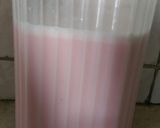 A picture of step 4 of Pep rose milkshake#authors marathon.