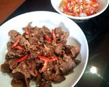 Foto langkah ke 3 dari resep Tumis Daging Bumbu Maranggi.