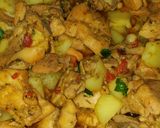 Foto del paso 4 de la receta: Fricassé de pollo🍗con vino seco o cerveza opcional