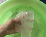 Hình bước làm 1 của món Nha đam đường phèn thanh nhiệt
