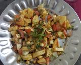 A picture of step 5 of Falahari aalo chaat.