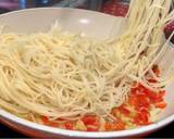 Spaghetti aglio e olio ala sih iin langkah memasak 4 foto