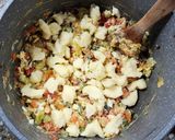 Foto del paso 6 de la receta: 🥟🧀🥕🧅🫑 Empanadas de vegetales y queso - Zapallito, cebolla, morrón y zanahoria - #Sintacc 🫑🧅🥕🧀🥟