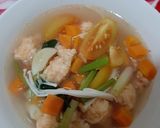 Foto langkah ke 4 dari resep Sup Bola Udang.