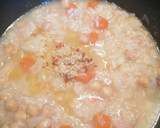 Foto del paso 5 de la receta: Garbanzos con repollo y arroz