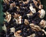 A picture of step 3 of Blueberry Cinnamon Roll Bake#mycookbook.