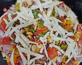 A picture of step 5 of Paneer Potato Rosti Pizza.