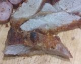 Foto del paso 4 de la receta: Tapa de bife de chorizo en crema con ensalada de perejil y huevo