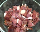 Foto del paso 2 de la receta Corazones de alcachofas rehogados con jamón