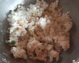 A picture of step 1 of Sabudana vada.