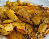 Une image de l'étape 3 de Suprêmes de poulet au citron et aux herbes.