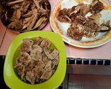 Foto langkah ke 8 dari resep Bubur Kaldu Ayam Kampung (MPASI Bayi 6 bln+).