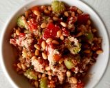 Une image de l'étape 4 de Taboulé de choux-fleurs râpé.