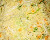 A picture of step 2 of Dambun cous cous.
