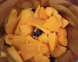 A picture of step 2 of Mango Chia Pudding.