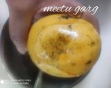 आम के अंदर आइसक्रीम(Aam ke ander IceCream) रेसिपी चरण 3 फोटो