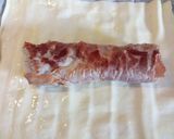 A picture of step 2 of Pork fillet Wellington.