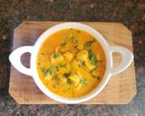 A picture of step 9 of Gatte ki sabji.