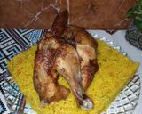 صورة لخطوة 9 من وصفة أرز بالخضار مع دجاج مشوي