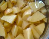 A picture of step 1 of Hare choliya ki sabzi.