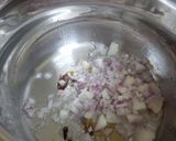A picture of step 1 of Broken wheat veg biryani.