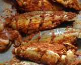 A picture of step 2 of Bhangada fry.