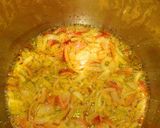 A picture of step 3 of Chicken Yakhni Pulao.