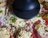 পনির টিক্কা পিজ্জা (paneer tikka pizza recipe in Bengali) রেসিপি ধাপ - 9 ছবি