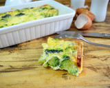 Foto del paso 2 de la receta: Pastel de brócoli y queso (sin lactosa)