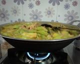 Foto langkah ke 5 dari resep Gulai ayam padang santan kental dengan batang talas ala mande.