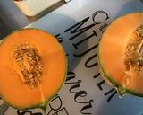 Une image de l'étape 1 de Melon au poivre de Sichuan,tomates cerises et tomates poires.