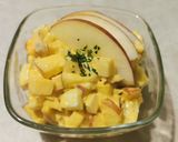 "MAJOSALHTO" sali 🧀🍎🧅🥚 recept fázis 1 fotója