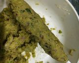 A picture of step 3 of Green Peas Seekh Kabab.