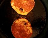 A picture of step 5 of Eggless Blueberry mini pancakes.