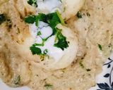 A picture of step 5 of Afghani egg 🥚 malai.