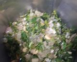 A picture of step 3 of Spinach Soup.