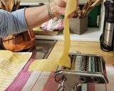 A picture of step 5 of Fresh pasta Tagliatelle from scratch.