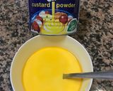 صورة لخطوة 2 من وصفة مهلبية الكاسترد (التطلي)