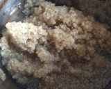 A picture of step 1 of Quinoa Kheer.
