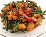 Foto langkah ke 2 dari resep Tumis tempe kacang panjang.