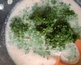 Foto langkah ke 2 dari resep Gulai Daun Ubi Tumbuk Simpel.